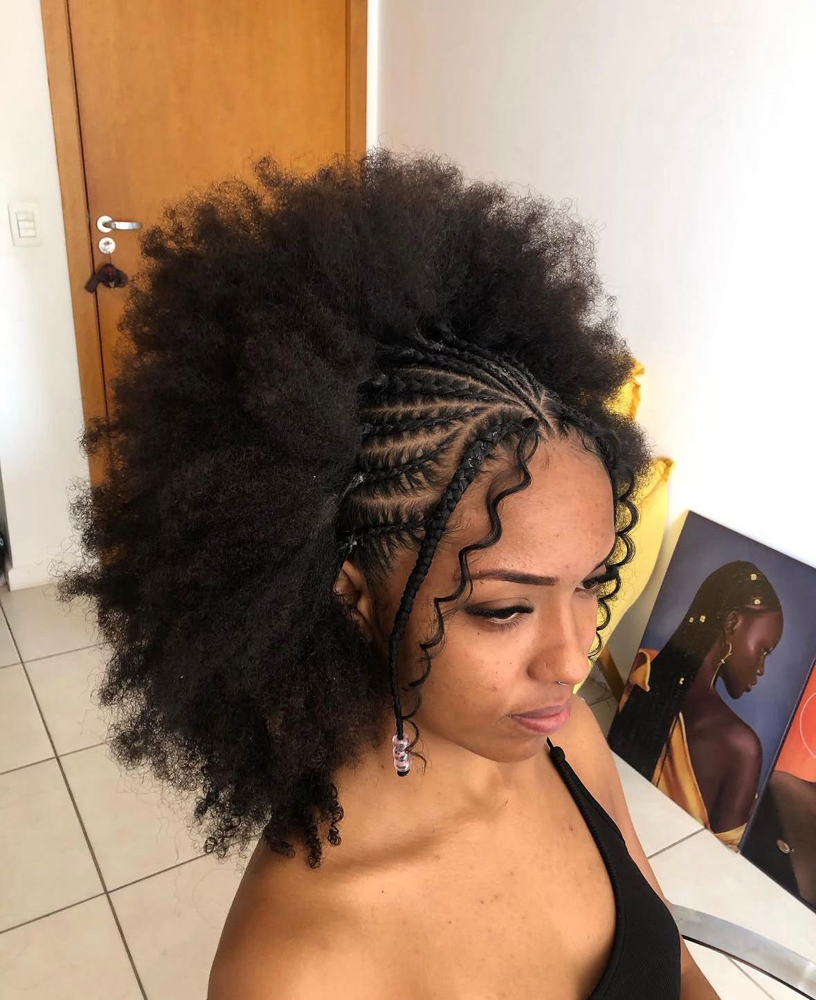 Referência de trança do catálogo Ssol Hair Espaço Afro